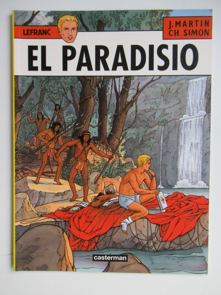 lefranc...nr.15...el paradisio..............1st, Boeken, Ophalen of Verzenden, Zo goed als nieuw