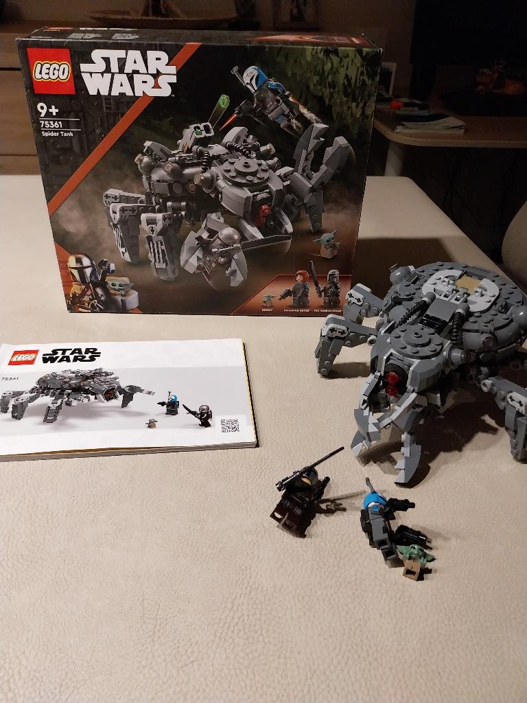 lego star wars 75361 Spider Tank, Star Wars, Lego, Ophalen of Verzenden, Zo goed als nieuw