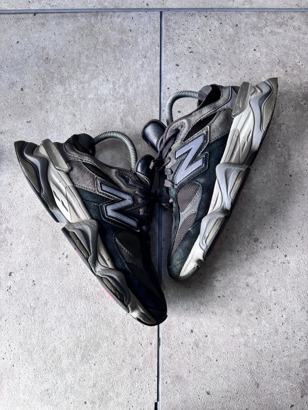 New Balance 9060 Zwart 38.5, Ophalen of Verzenden, Zo goed als nieuw, Zwart, Sneakers