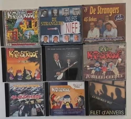Lot Antwerps dialect de Strangers , Katastroof , Filet ...., Cd's en Dvd's, Ophalen of Verzenden
