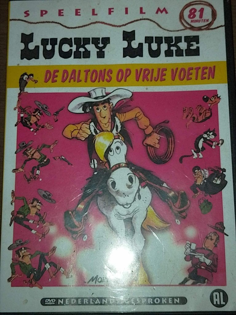 dvd Lucky Luke, Cd's en Dvd's, Verzenden, Gebruikt