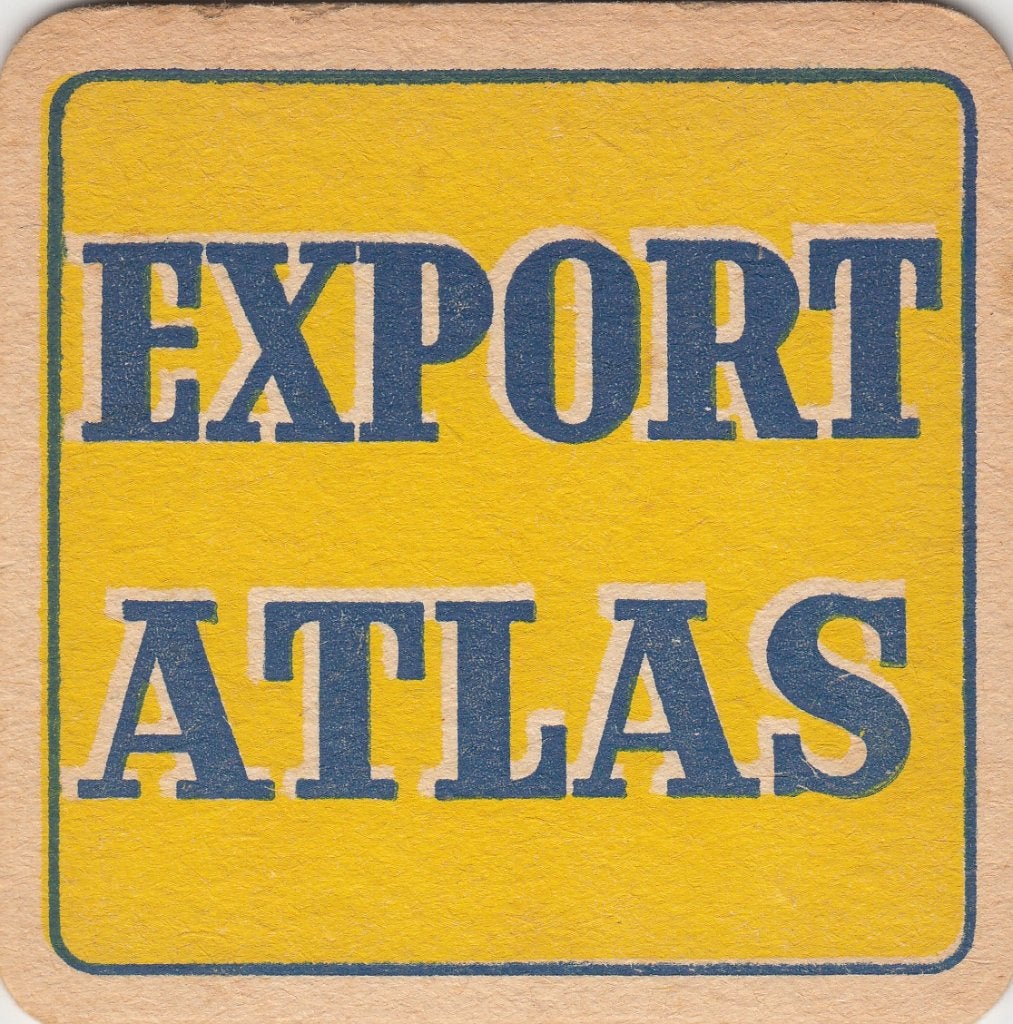 Oud bierviltje Atlas, Collections, Marques de bière, Enlèvement ou Envoi