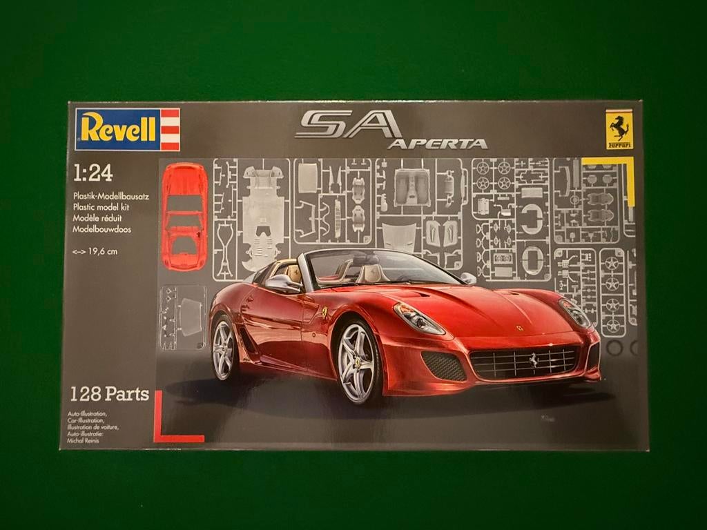 Ferrari SA Aperta Revell 1/24, Enlèvement, Comme neuf, Voiture, Revell