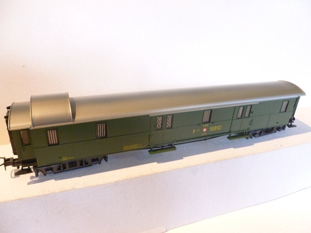 TRAINS HO, Enlèvement ou Envoi, Courant alternatif, Wagon, Comme neuf
