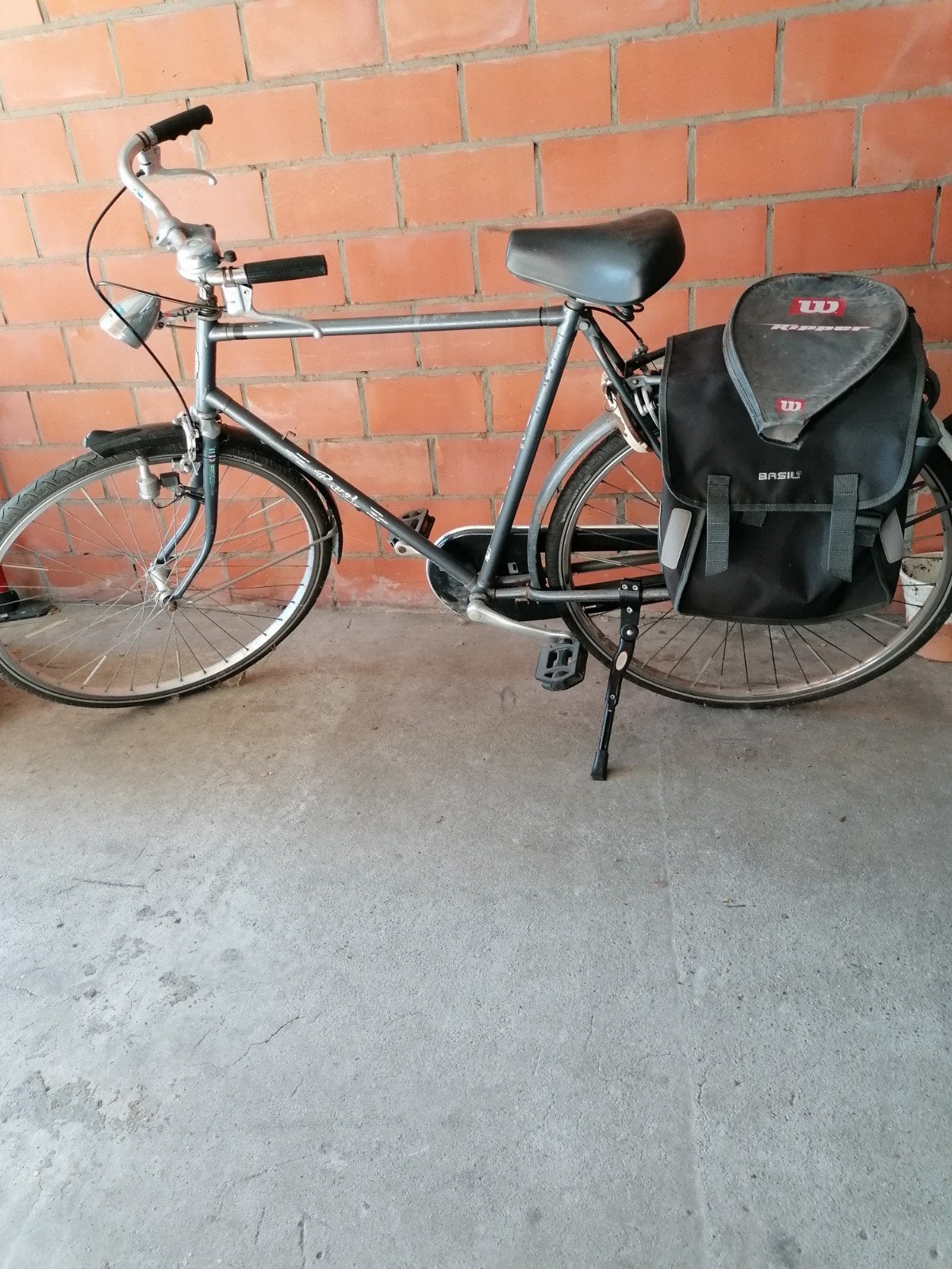 Herenfiets vintage, Ophalen