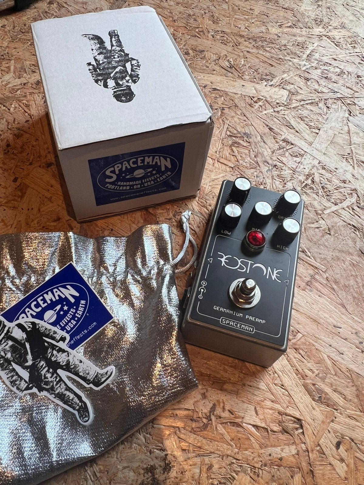 Spaceman Effects Redstone germanium preamp, Muziek en Instrumenten, Ophalen of Verzenden, Gebruikt