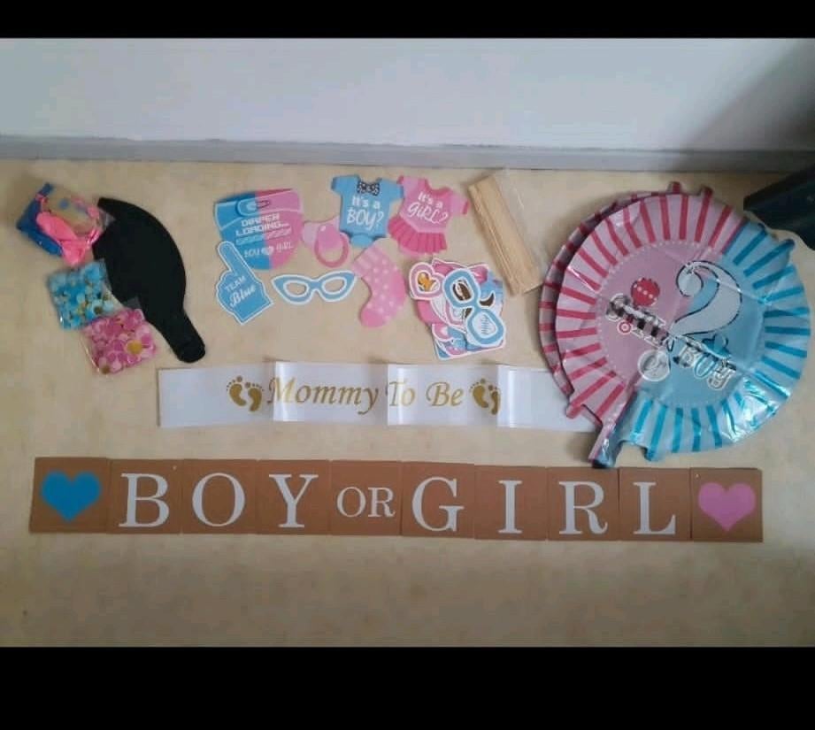 Gender reveal setjes - nieuw in verpakking, Divers, Enlèvement, Neuf