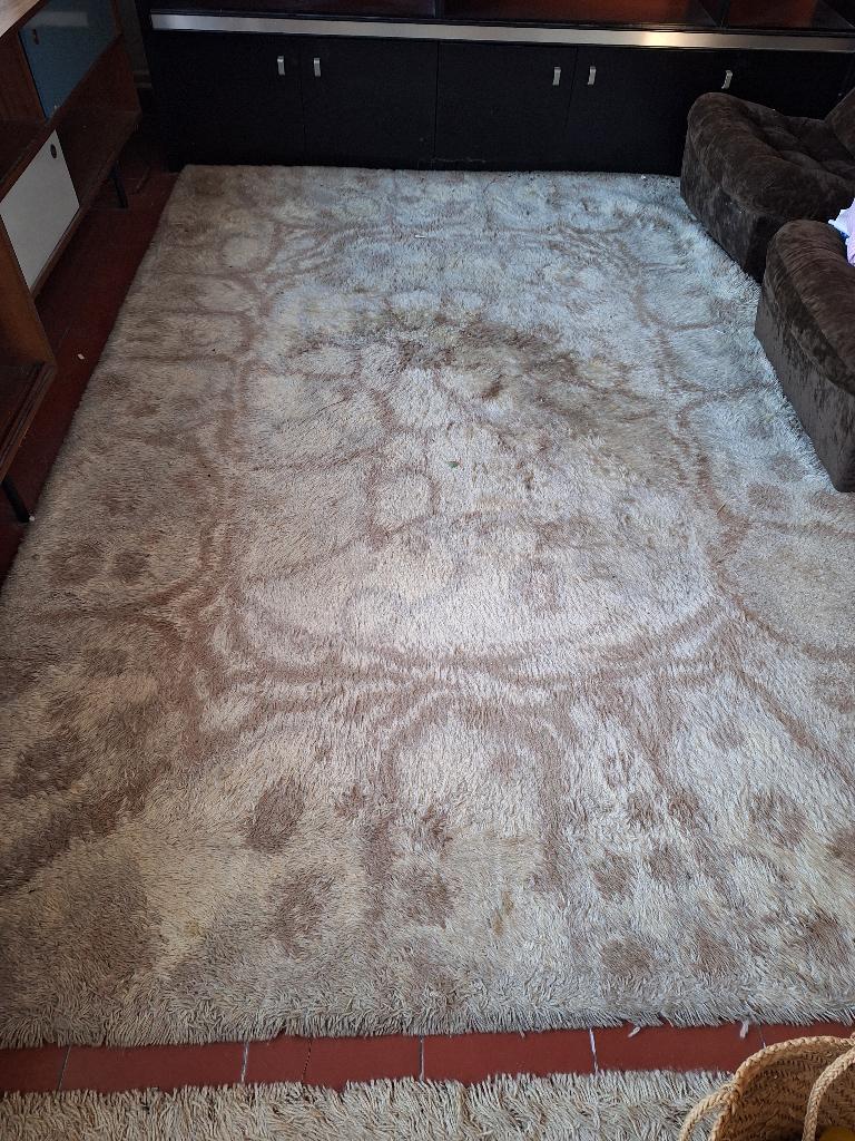 Vintage tapijt jaren 60, sixties, Ophalen, 200 cm of meer, Zo goed als nieuw, 200 cm of meer