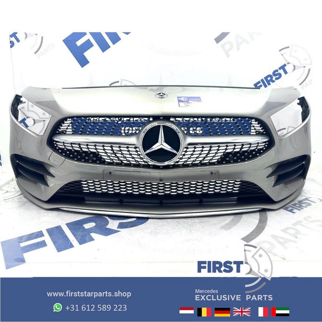 W177 AMG LINE VOORBUMPER A KLASSE 2022 35 ZWART WIT GRIJS CO, Utilisé, -, Avant, -