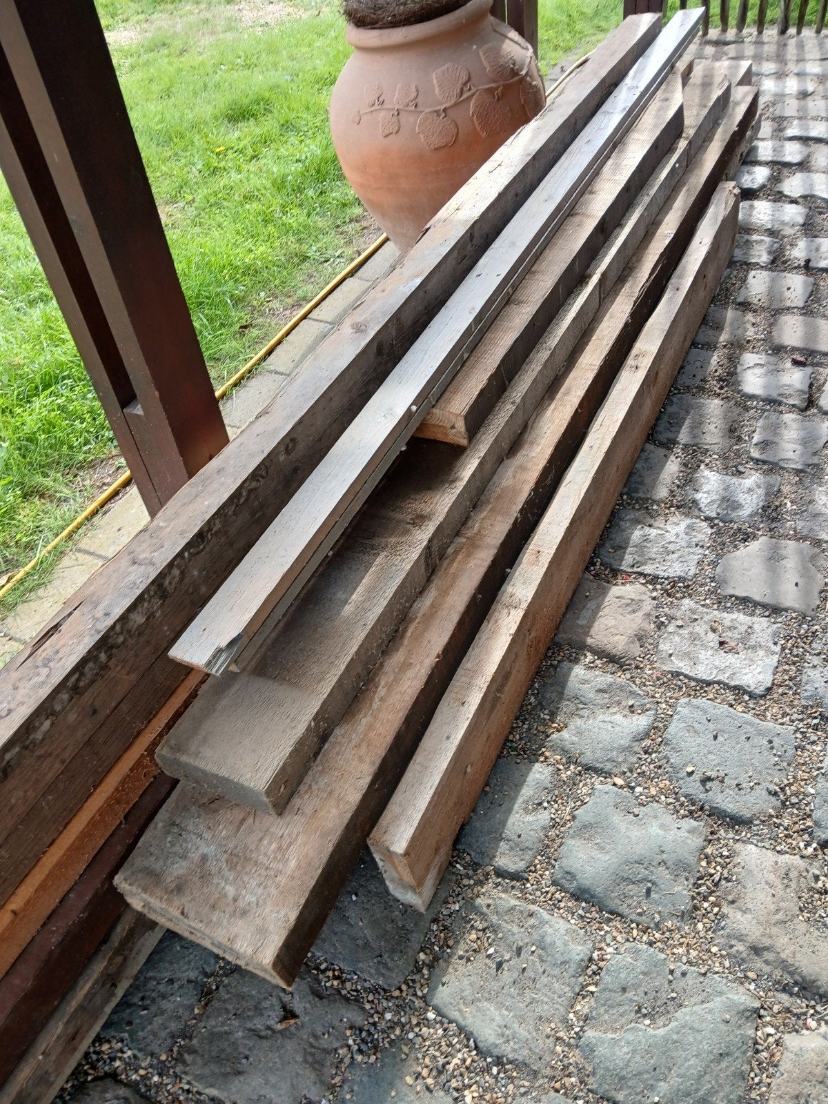 oude balken, Tuin en Terras, Ophalen, Balken