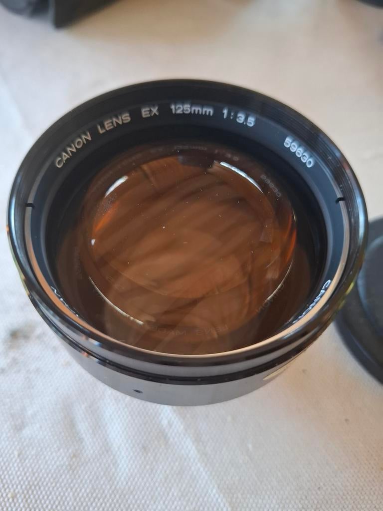 Fotocamera lenzen, Ophalen, Canon