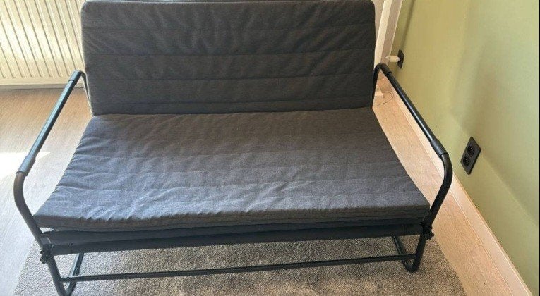 zetelbed/sofa van merk ikea - nieuwstaat, Ophalen, Zo goed als nieuw, Grijs