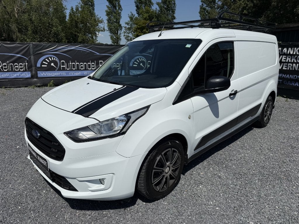 Ford Transit Connect, 2022, 1.0i, 60.000km,AC, 3 Plaatsen +K, Autos, Camionnettes & Utilitaires, Entreprise, Airbags, Ford, Essence