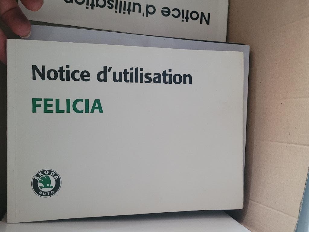 Manuel Notice Utilisation Skoda Felicia - État Neuf Origine, Enlèvement