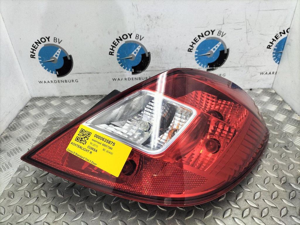 OPEL CORSA 1.4-16V Cosmo  ACHTERLICHT R 2010, Enlèvement ou Envoi, Utilisé, Stiba membre
