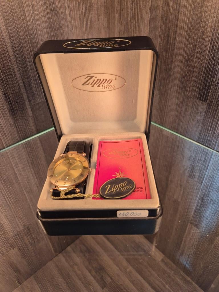 ZIPPO TIME — Het Horloge Dat Niet Bestaat, Ophalen of Verzenden