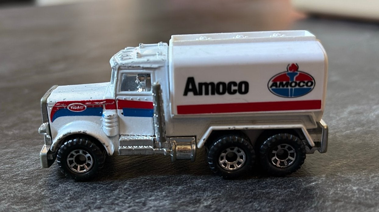 Vintage Matchbox Peterbilt Tankwagen, Ophalen of Verzenden, Zo goed als nieuw, Matchbox