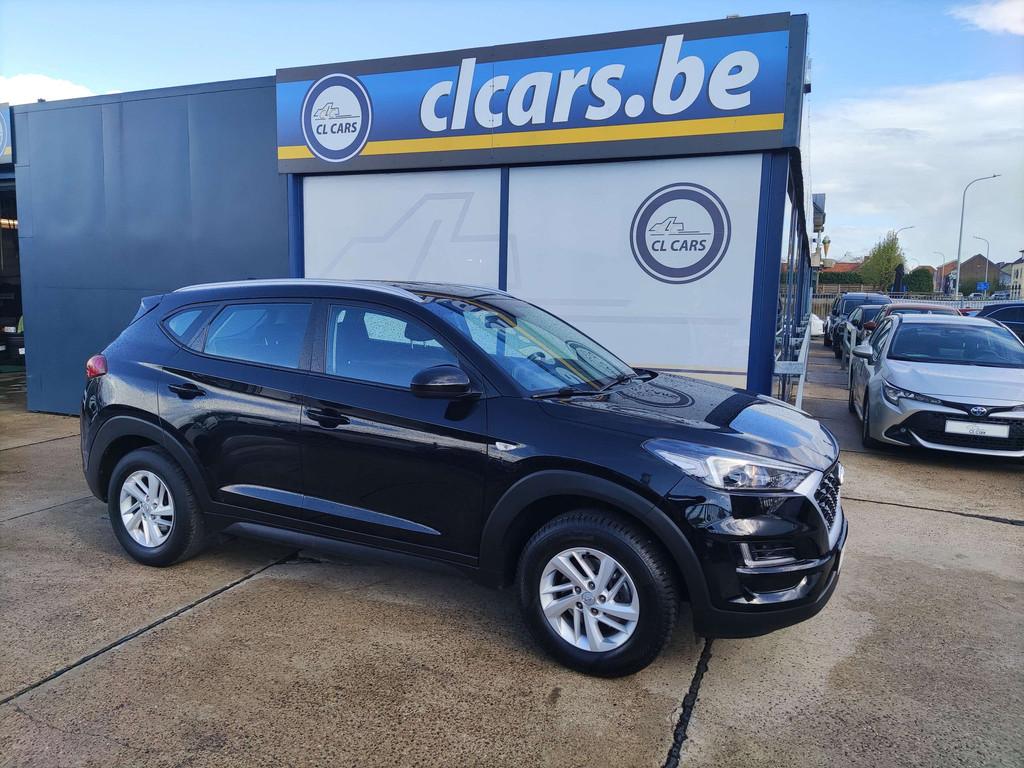 Hyundai Tucson 1.6GDi/Navi/Camera/Cruise/Bluetooth/Trekhaak, Auto's, Hyundai, Stof, Gebruikt, USB, Zwart