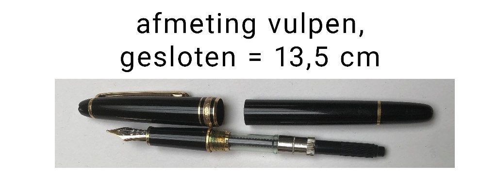 Montblanc vulpen Meisterstruck - 14k gouden penpunt, Collections, Enlèvement ou Envoi, Utilisé, Stylo, Mont Blanc