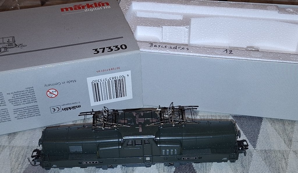 Märklin HO 37330 elektrische loc serie BB 1200 van de SNCF, Ophalen of Verzenden, Zo goed als nieuw, Locomotief, Märklin