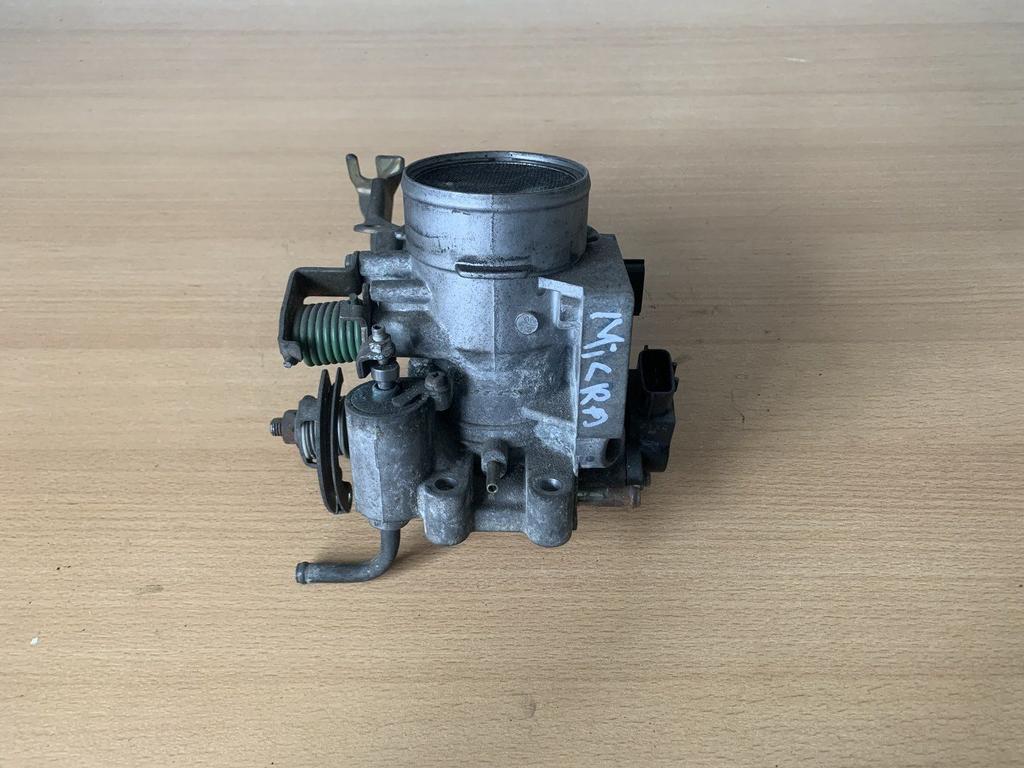 gasklep nissan micra K11 1.0 / 1.3 1992 tot 2000 handgeschak, -, Utilisé, -, Nissan