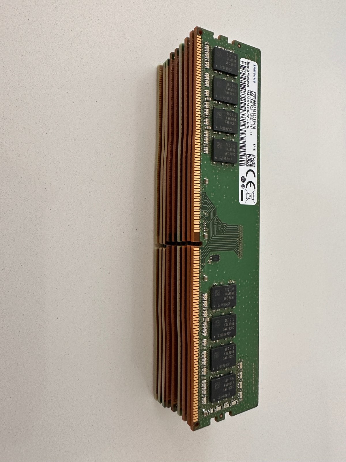 9x 8gb ddr4 ram, Computers en Software, RAM geheugen, Ophalen of Verzenden, Zo goed als nieuw, DDR4