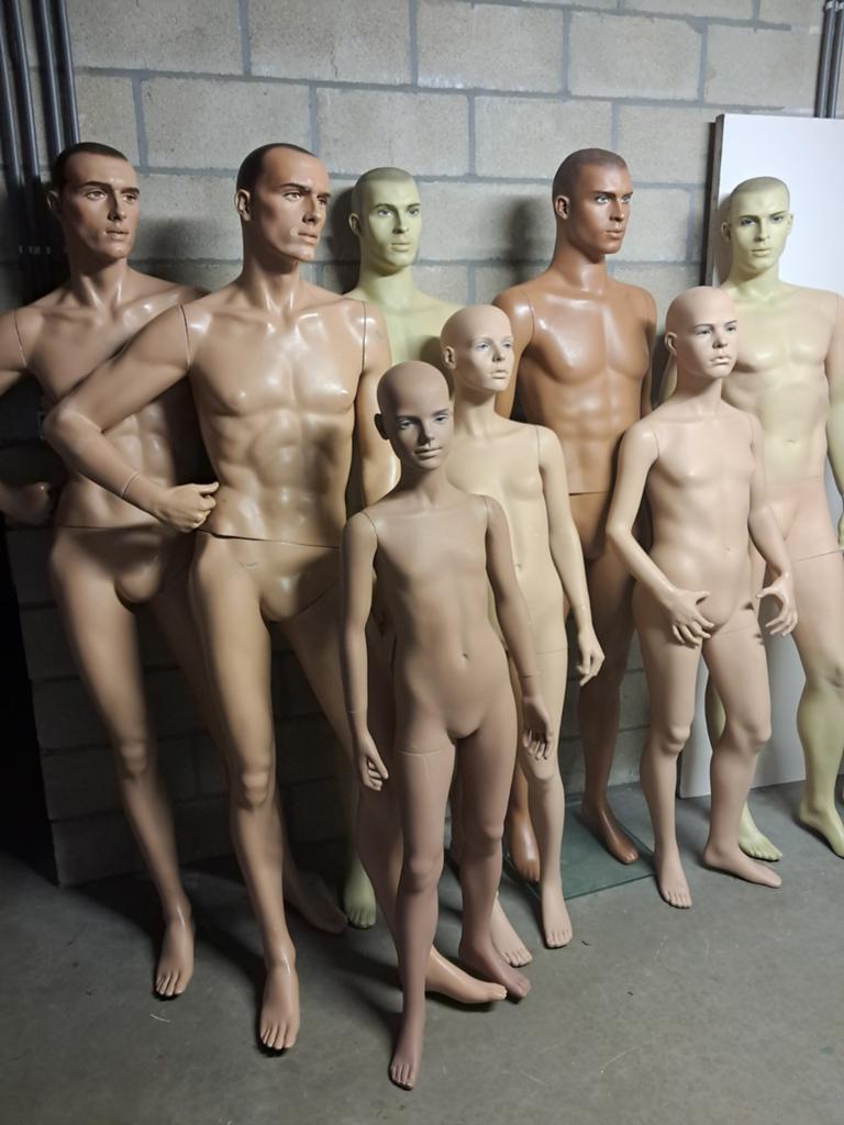 Mannequins réalistes pour hommes, mannequin,milit, Enlèvement