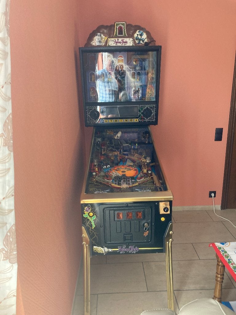 Flipper The Addams Family, Collections, Machines | Flipper (jeu), Bally, Flipper (jeu), Comme neuf, Enlèvement