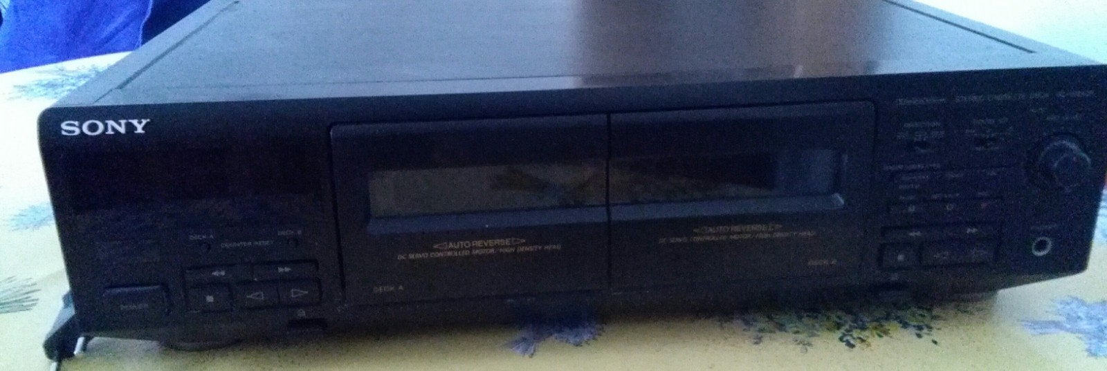 Sony stéréo cassette deck we 405, Ophalen, Dubbel, Sony