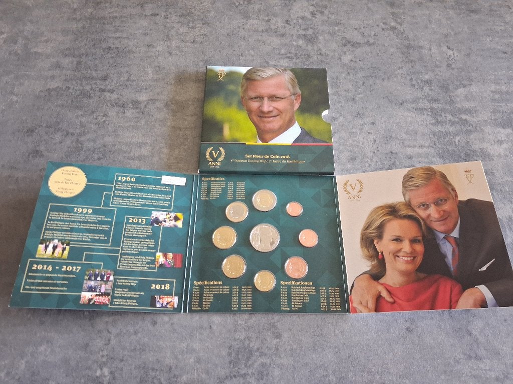 EuroSet FDC België 2018, Postzegels en Munten, Ophalen