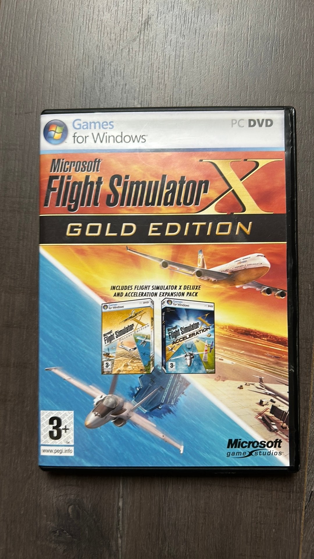 Microsoft Flightsimulator X Gold edition + PMDG 737 incl, Games en Spelcomputers, Games | Pc, Ophalen, Gebruikt, Simulatie