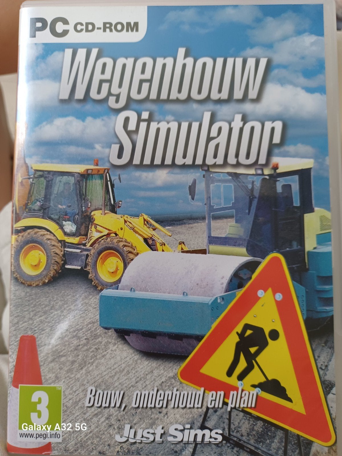 Wegenbouw simulator pc, 1 joueur, Virtual Reality, Enlèvement, Utilisé
