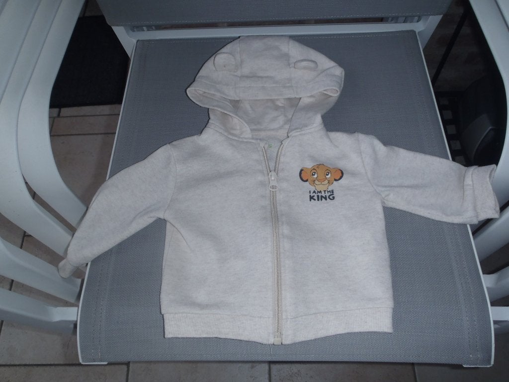 gilet + capuchon taille 68, Enlèvement ou Envoi, Comme neuf, Garçon, Autres types