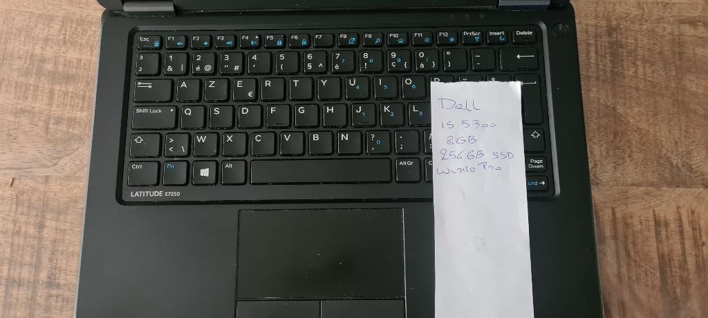 Dell Latitude E7250, Computers en Software, Windows Laptops, Gebruikt, 2 tot 3 Ghz, 8 GB, 12 inch