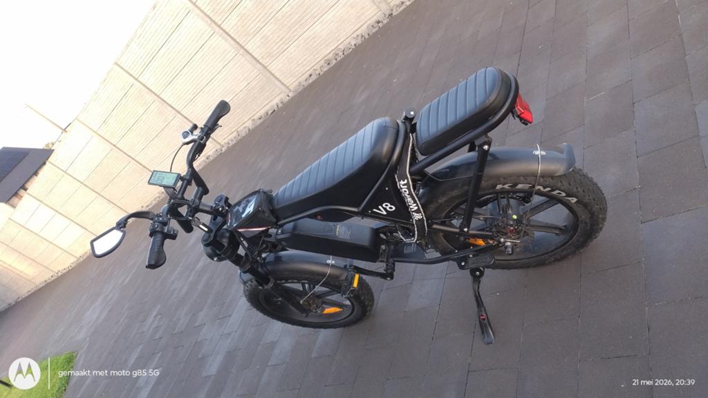 Fatbike v8, Enlèvement
