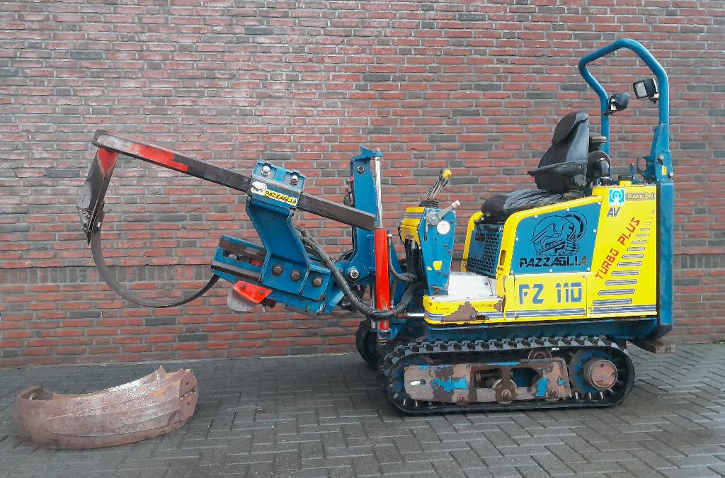 Mobiele Sterke Kluitenrooier, Jardin & Terrasse, Outils à main, Enlèvement, Utilisé, Pelle