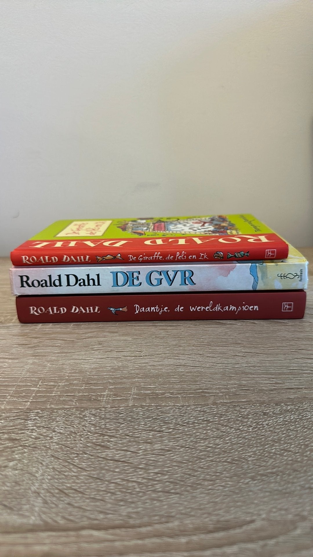 Lot van 3 boeken Roald Dahl, Ophalen of Verzenden, Zo goed als nieuw