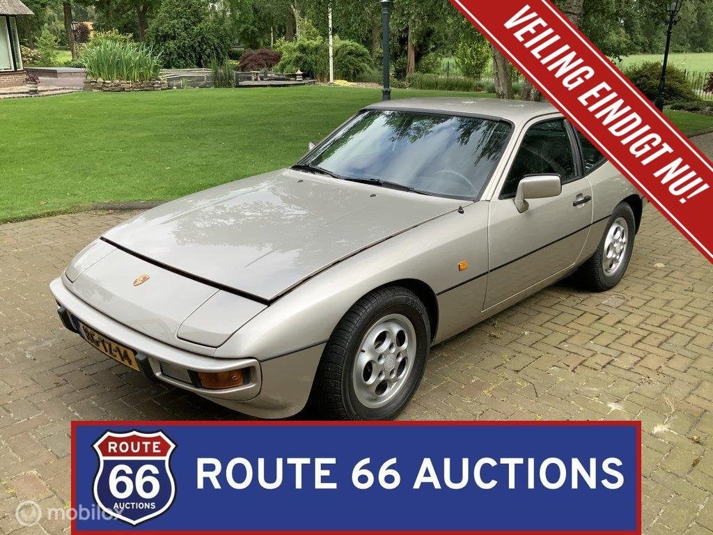 Porsche 924 S | 1986 | Route 66 Auctions, Auto's, Zwart, Bedrijf, Overige carrosserie, Porsche