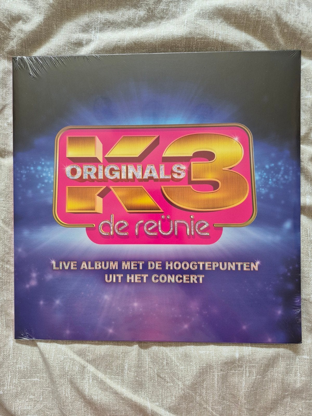 Gesealde ZWARTE vinyl "De reünie" van K3 originals, Ophalen of Verzenden, Nieuw in verpakking
