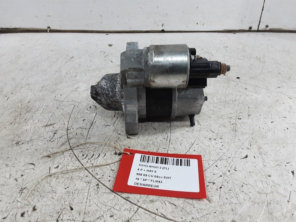 DÉMARREUR Toyota Aygo (B40) (01-2014/06-2018), Mevr. I. Hauben, Toyota, Utilisé, Rue de l'Espoir 34 34
4030  GRIVEGNÉE, BE