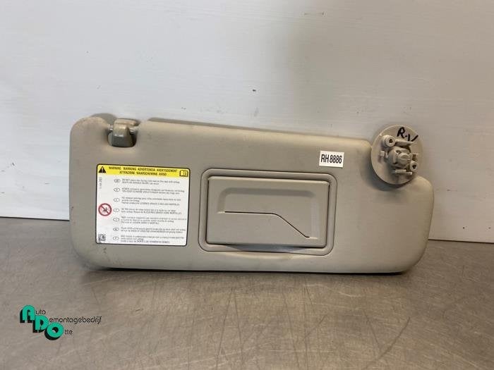 Pare-soleil d'un Chevrolet Spark (Spark 09-), -, 3 mois de garantie, Utilisé, -