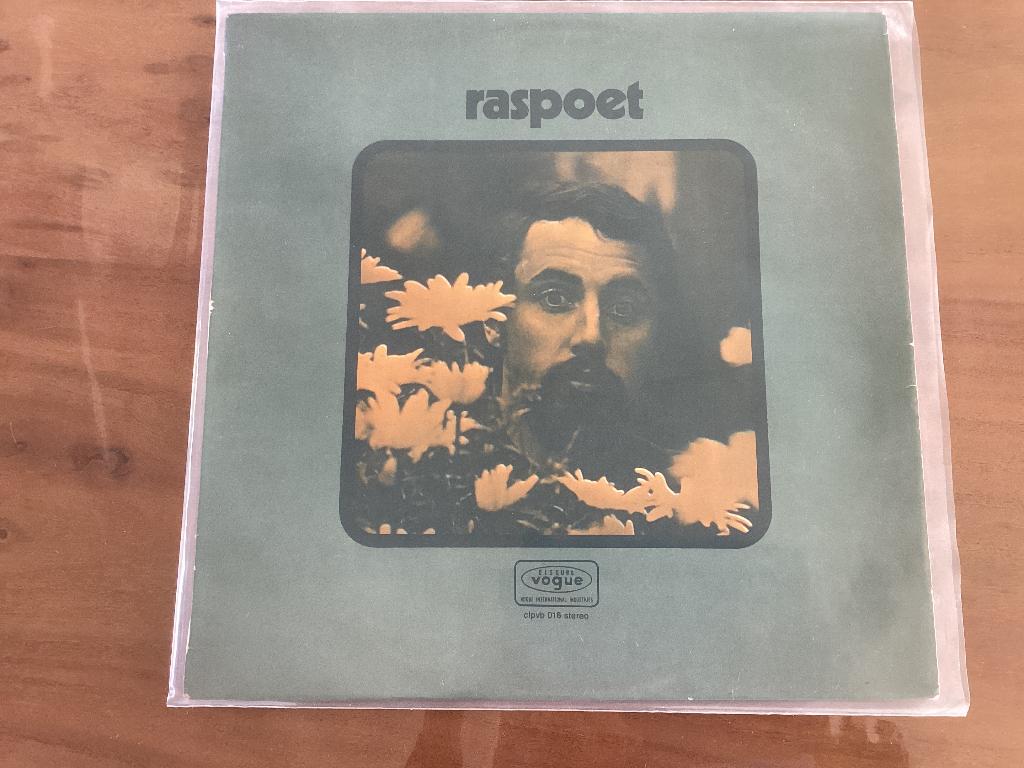 Hugo Raspoet – Raspoet Vinyl lp  belpop, Enlèvement ou Envoi, Utilisé
