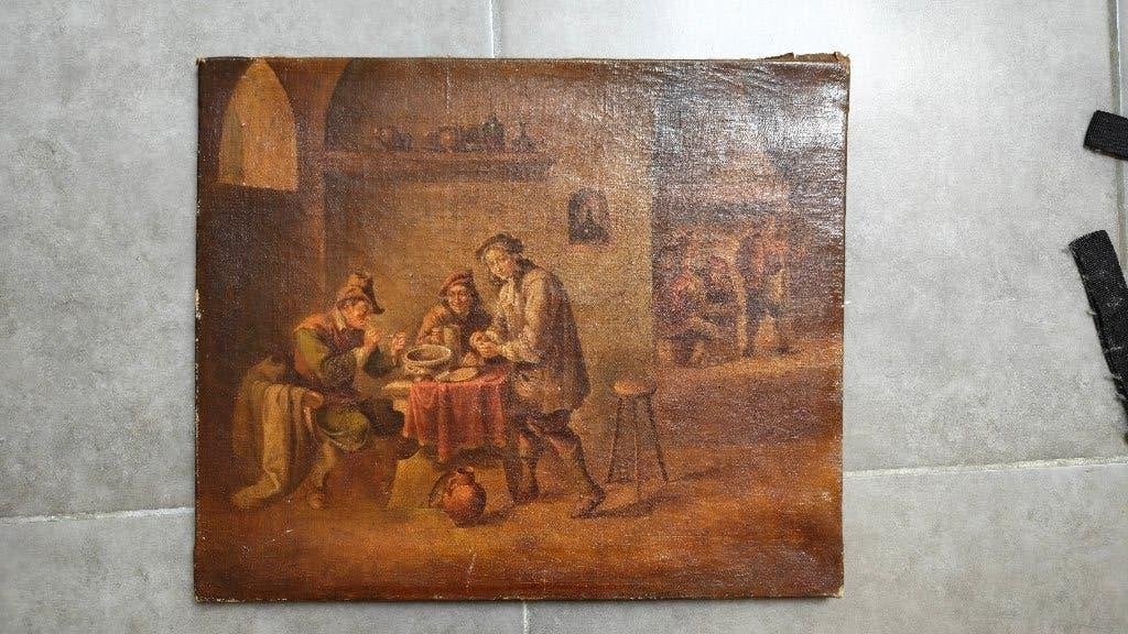 Schilderij 18e-19e eeuw, Ophalen