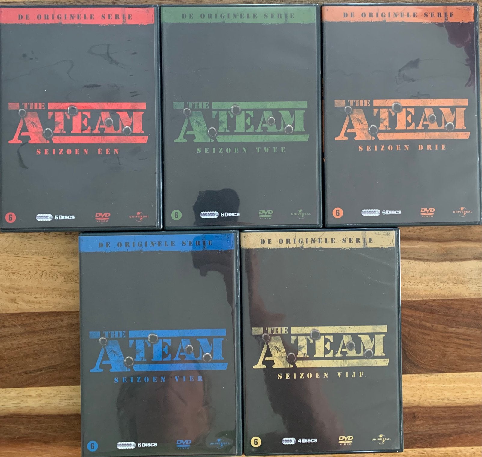 The A-Team compleet, Cd's en Dvd's, Dvd's | Tv en Series, Ophalen of Verzenden, Zo goed als nieuw, Nederlands, Nederlands