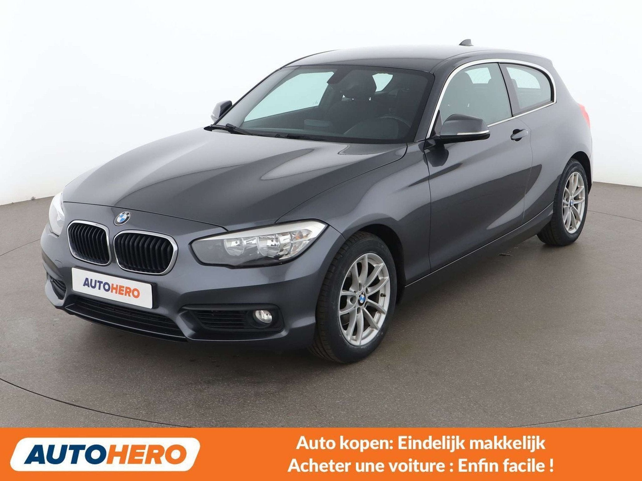 BMW 1 Serie 116 116i Advantage, Autos, Achat, 1350 kg, Noir, Berline