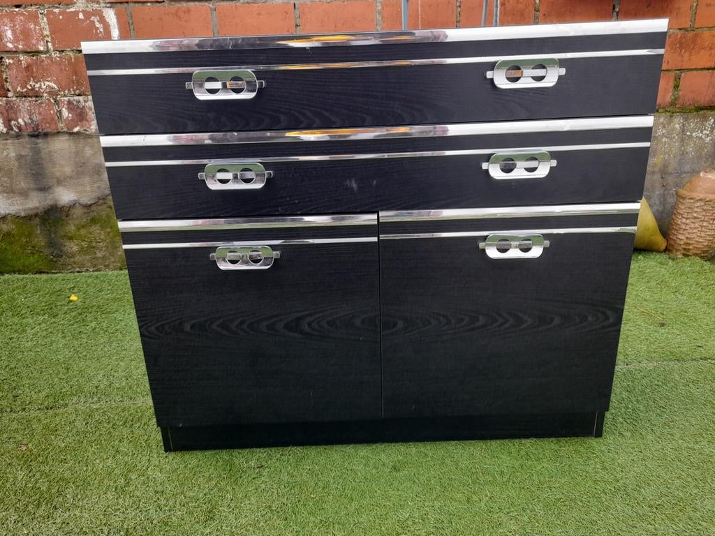 Commode met spiegel, Huis en Inrichting, Kasten | Roldeurkasten en Archiefkasten, Ophalen