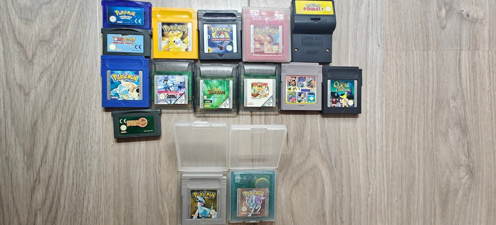 Verschillende spellen Gameboy /color/advance Pokémon etc, Games en Spelcomputers, Games | Nintendo Game Boy, Ophalen