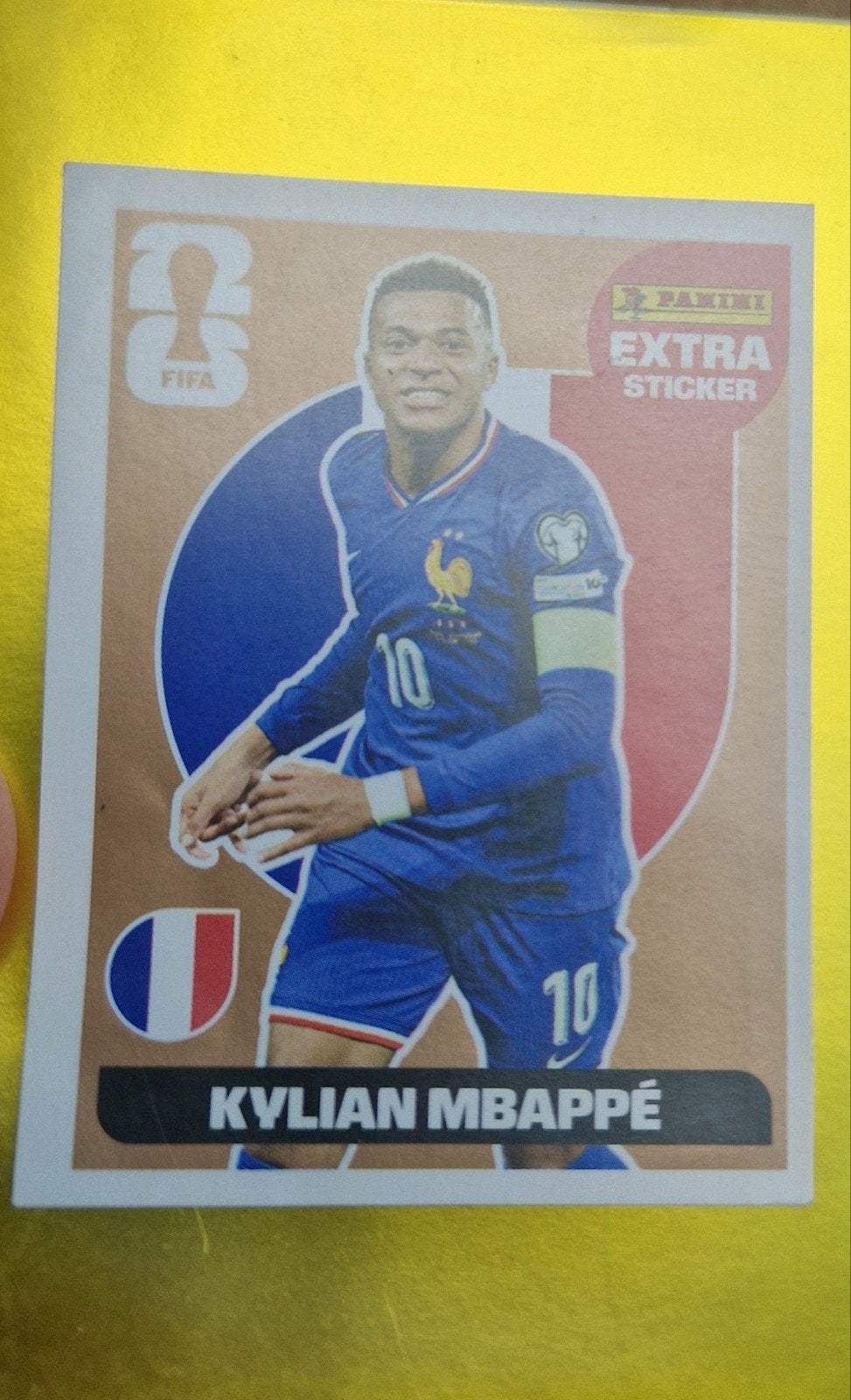 Panini 2026 WK Hakimi Mbappé extra sticker, Hobby & Loisirs créatifs, Autocollants & Images, Enlèvement, Autocollant