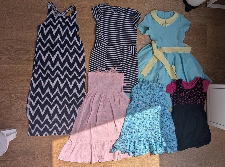 robes d'été - taille 140 (10 ans), Enlèvement, Utilisé