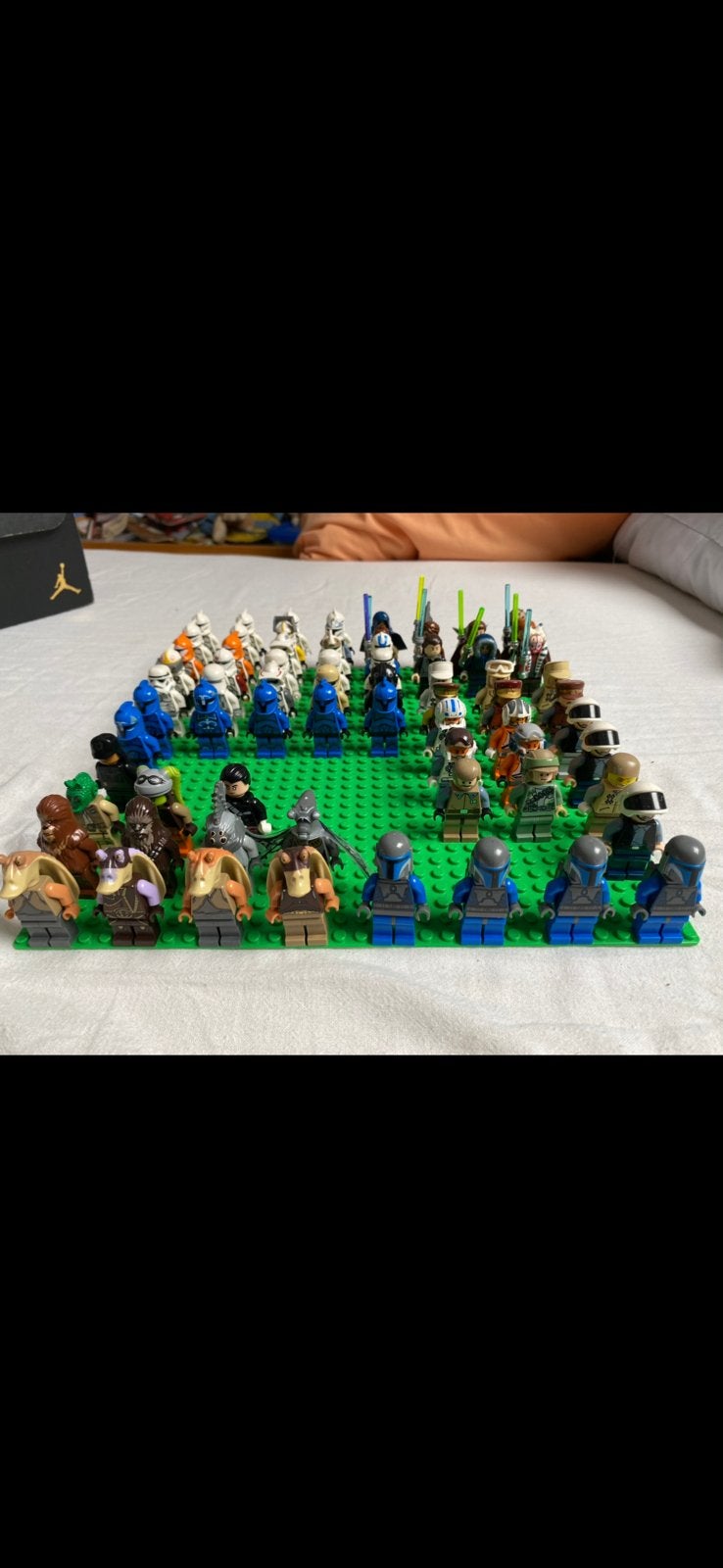 ENORME LOT LEGO Star Wars - 42 Minifigures + 5 Vaisseaux, Ophalen, Zo goed als nieuw